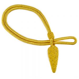 Brigadiers colonels gold army sword knot