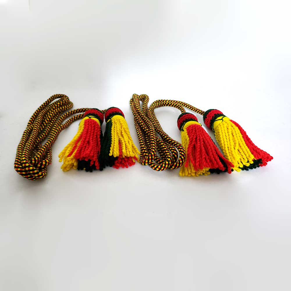 SL Bb Bugle Multi Colour Wool Cord/Bugle Wool Cord Tri Colours/Scout Bugle Cord 