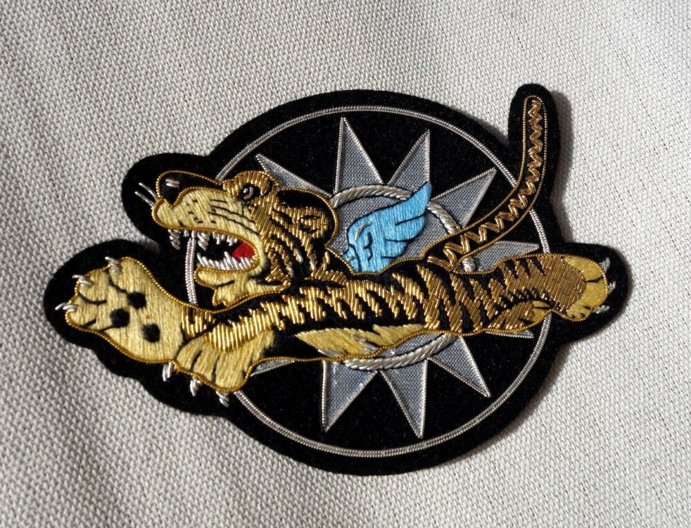 Flying Tigers bomber jacket patch