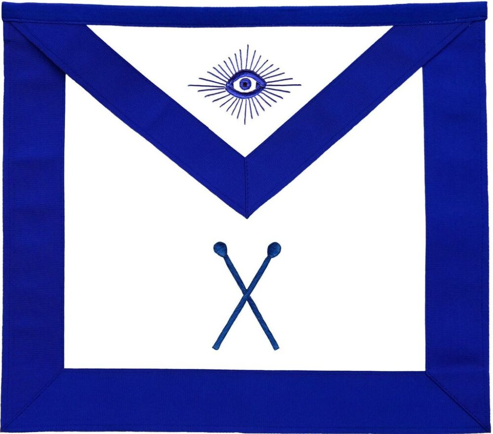 Masonic Blue Lodge Officers Aprons Variations - Set of 19
