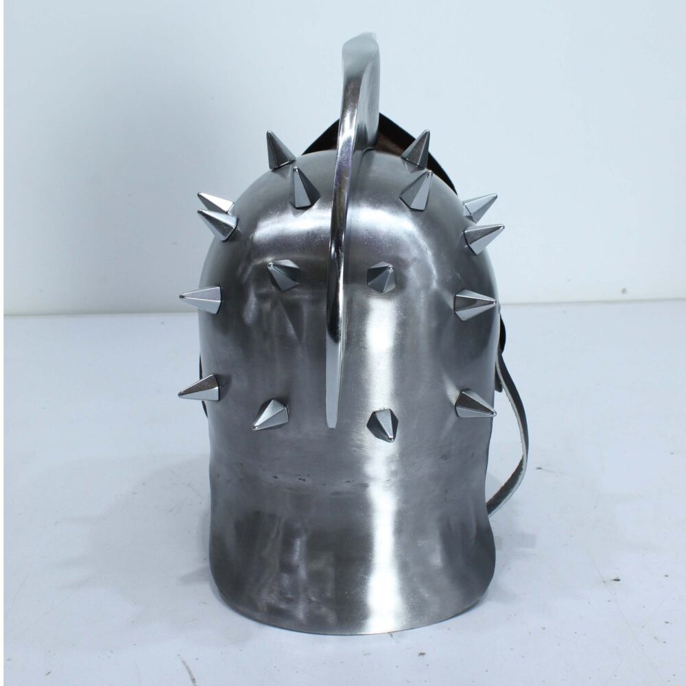 Medieval greek maximus gladiator helmet