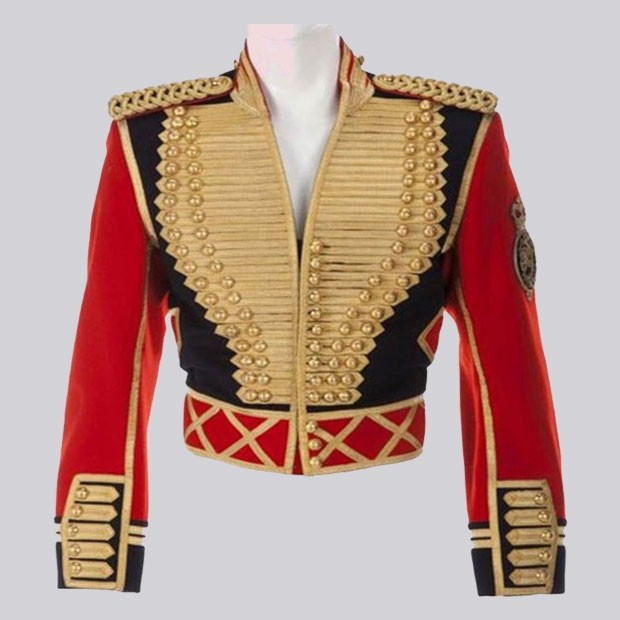 Michael Jackson Leave Me Alone Military Cotton Jacket,Mens Fashion Military Style Jacket