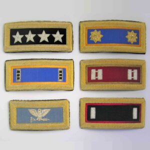 Army Shoulder Straps – Hand Embroidered