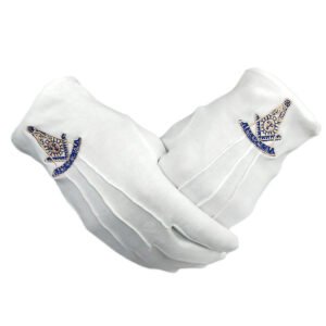 Masonic Past Mater Gloves