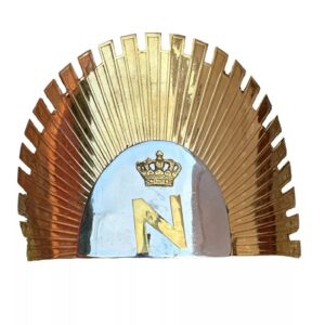 Chapska 1st Napoleon Empire shako hat plate